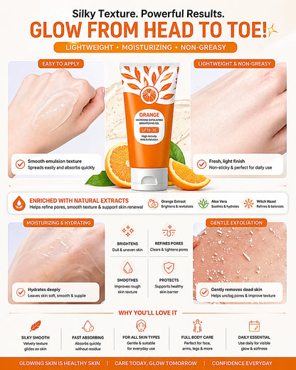 Orange Brightening Exfoliating Gel