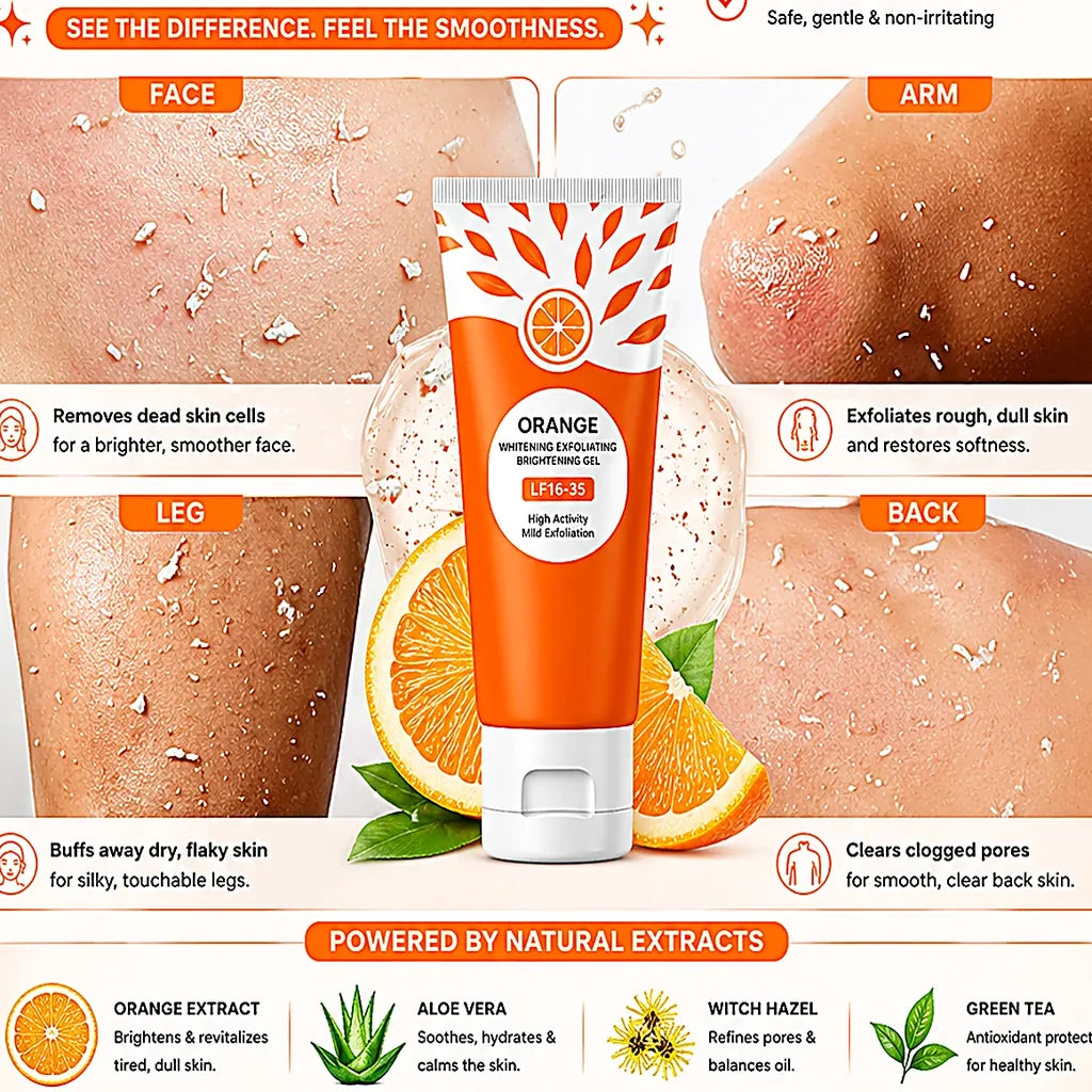 Orange Brightening Exfoliating Gel