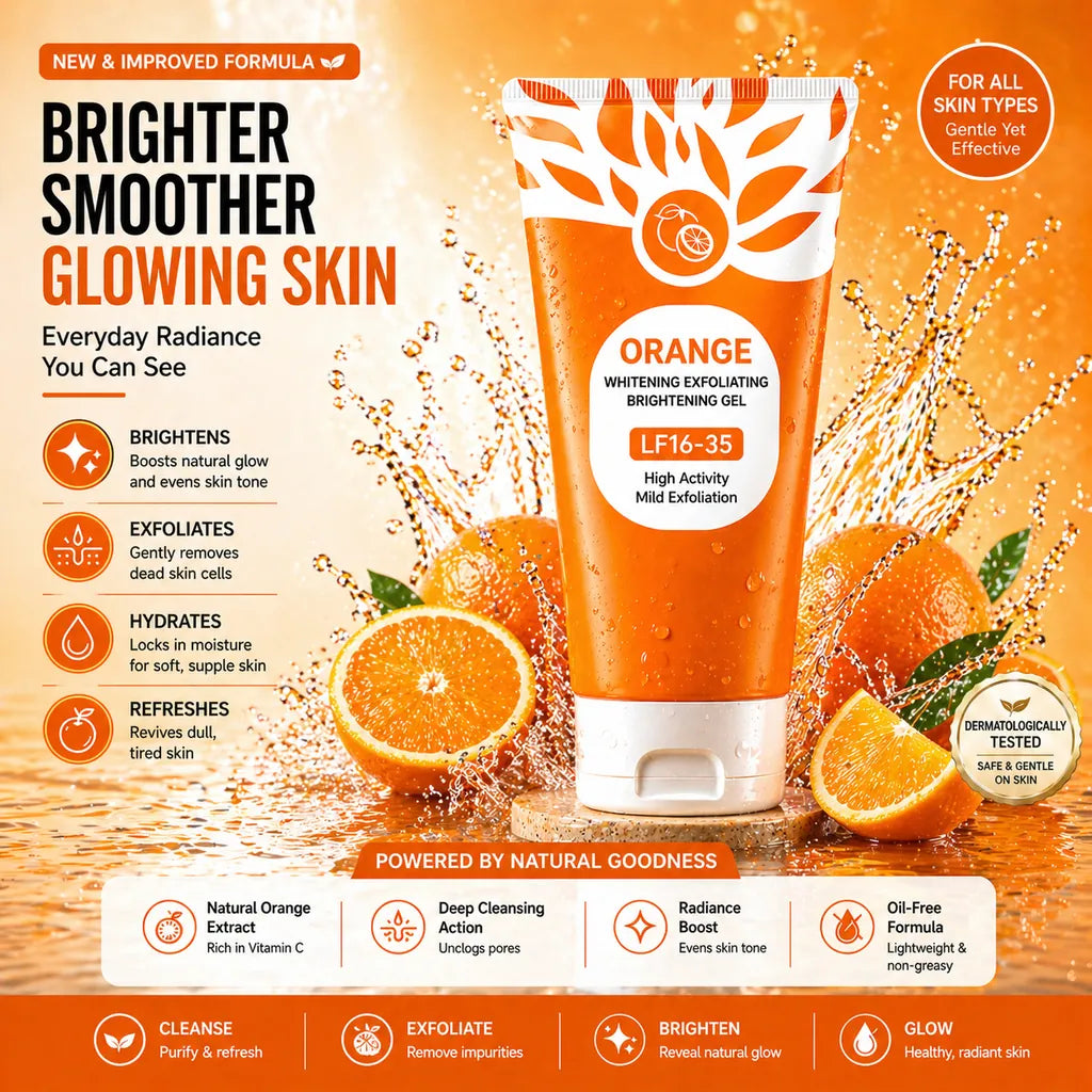 Orange Brightening Exfoliating Gel