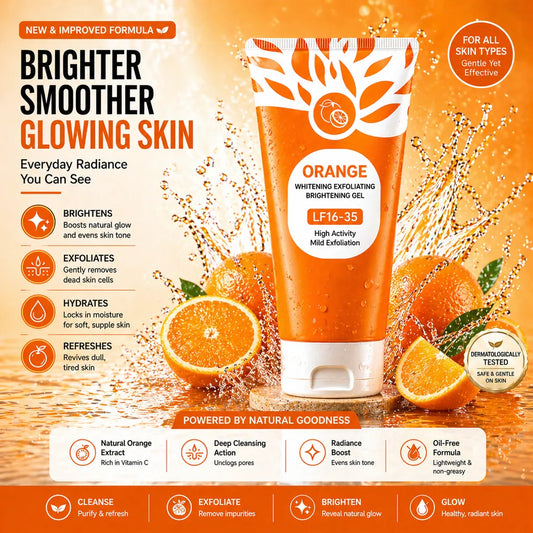 Orange Brightening Exfoliating Gel