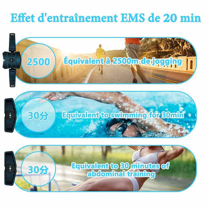 Rechargeable Home Fitness Belt Abdominal Patch