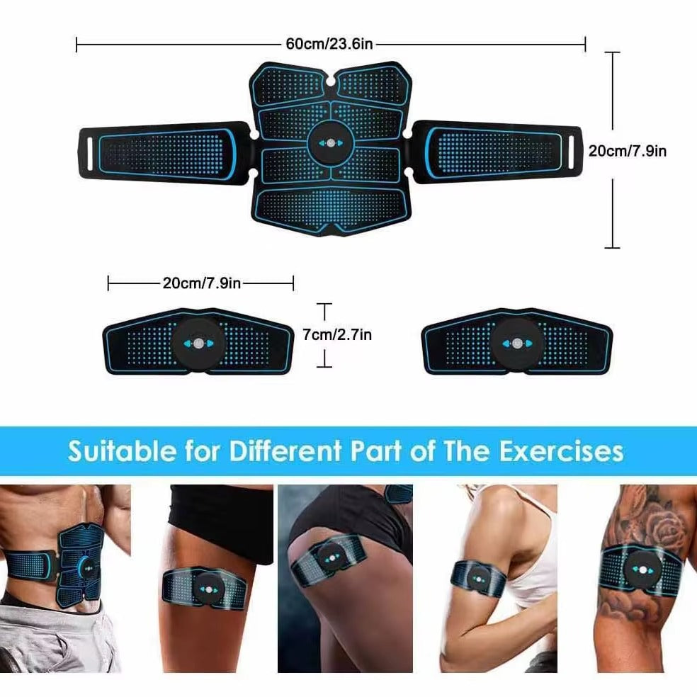 Rechargeable Home Fitness Belt Abdominal Patch